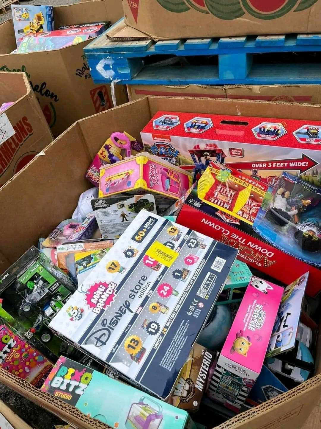 Toys pallets