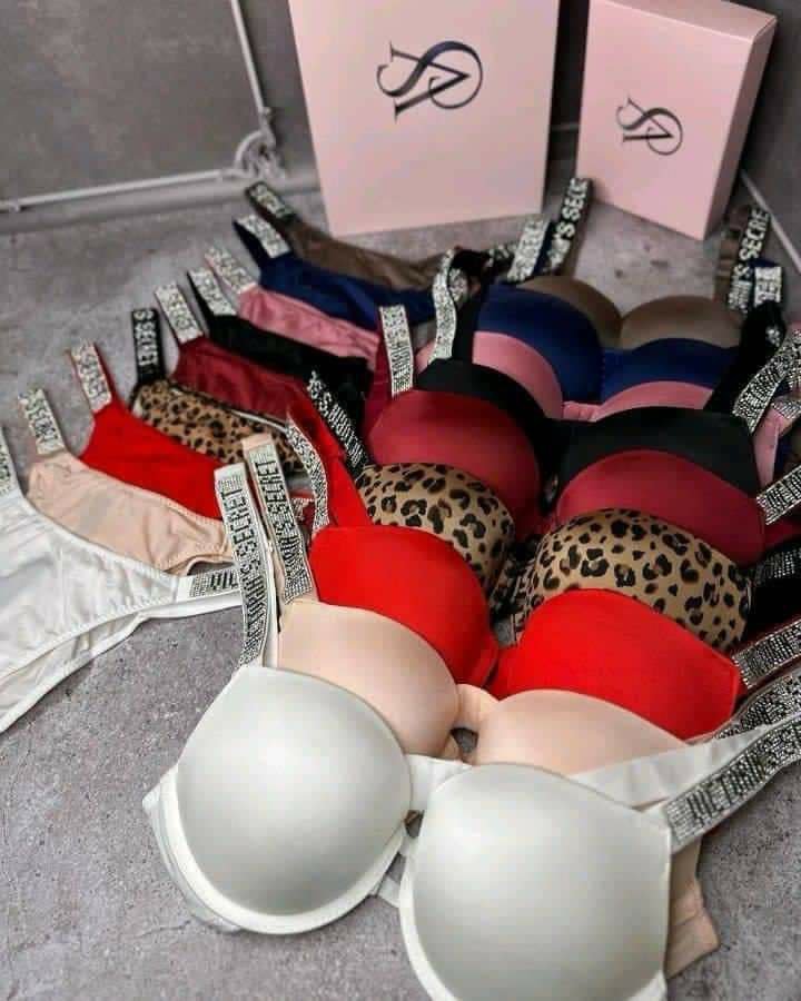 Victoria secrets bras and panties pallets.