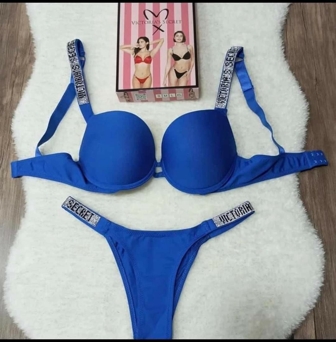 Victoria secrets bras and panties pallets.