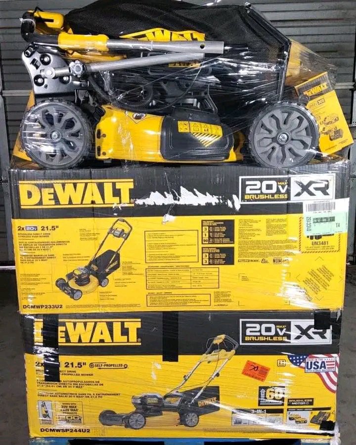 DeWALT tools pallets