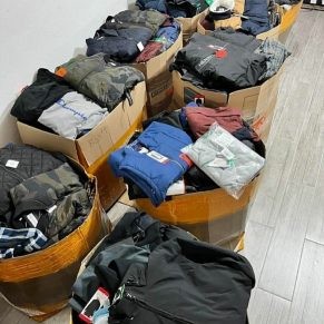 Winter jackets pallets for sale